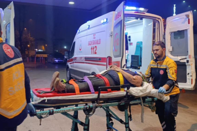 Bursa'da yolun karşısına geçmeye çalışan yayaya kamyonet çarptı