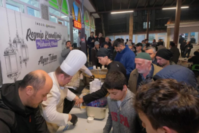 Bursalı vatandaşlara helva ikramı!