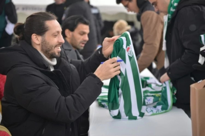 'Yeni Yıl Meydanı'nda Bursaspor coşkusu!