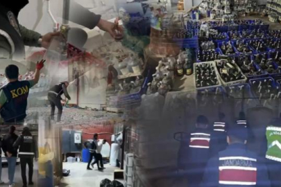 Yılbaşı öncesi dev operasyon: 91 bin 384 litre sahte ve kaçak içki ele geçirildi