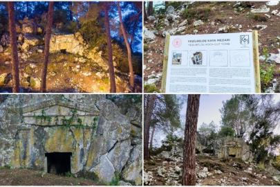 2 bin 500 yıllık kaya mezarı koruma altına alındı