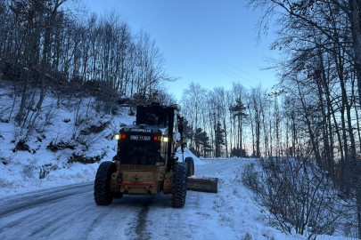 Osmangazi'de kar sonrası buzlanmaya karşı seferberlik