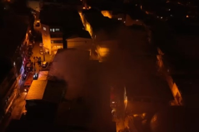 Bursa'da yangın paniği: 1 kişi hastaneye kaldırıldı