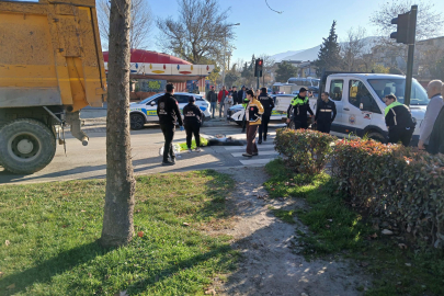Bursa'da feci kaza: Kamyonun altında can verdi!