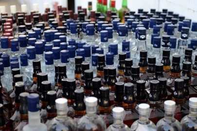 Bursa'da yılbaşı öncesi kaçak alkol ve sigara operasyonu