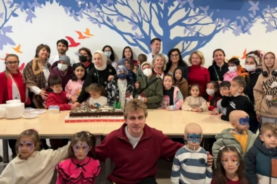 BURSA LÖDER'den lösemili çocuklara yeni yıl kutlaması