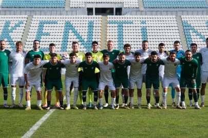 Bursaspor’dan hazırlık maçında net galibiyet