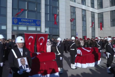 Kahraman şehitlerimiz için veda töreni düzenlendi