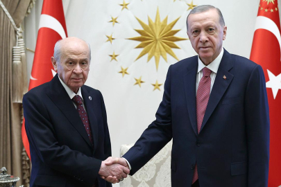 Cumhurbaşkanı Erdoğan, MHP Genel Başkanı Bahçeli'nin yeni yılını kutladı
