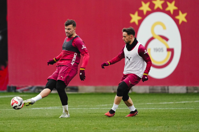 Galatasaray, Trabzonspor maçı hazırlıklarına devam etti