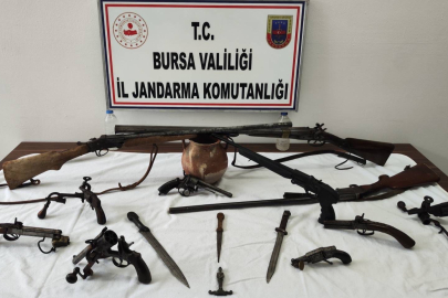 Bursa'da tarihi eser operasyonu: 1 zanlı yakalandı