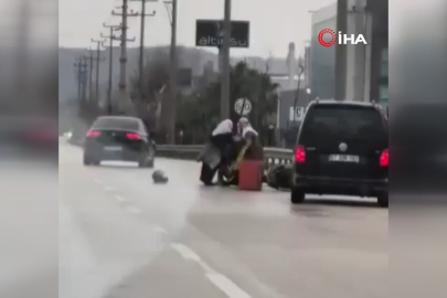 Bursa'da tartıştığı kuryeyi dövdü: O anlar kameraya yansıdı