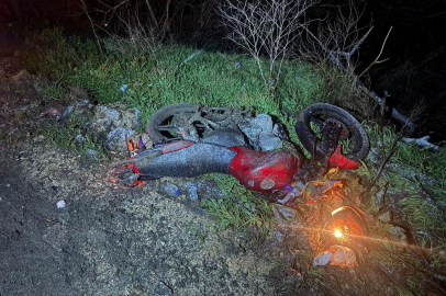 Bursa'da motosikletten düşen genç ağır yaralandı