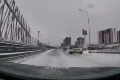 Bursa'da yoğun kar yağışı kazaları beraberinde getirdi