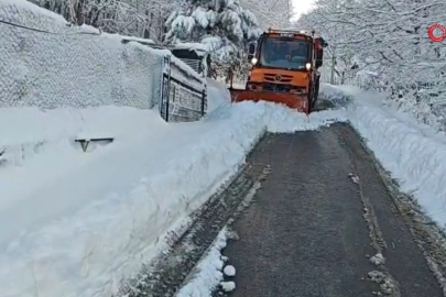 Bursa Osmangazi Belediyesi kar mesaisini sürdürüyor