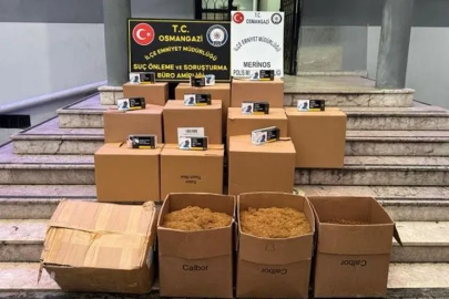 Bursa'da kaçakçılık operasyonunda bir şüpheli yakalandı!