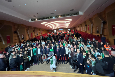 Bursaspor Mudanya'da öğrencilerle buluştu