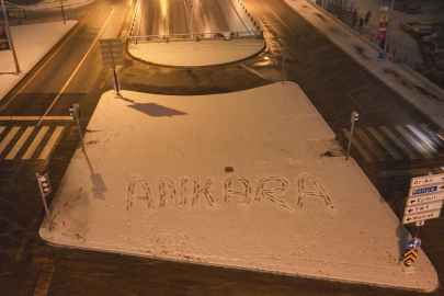 Ankara'da kar yağışı etkili oldu