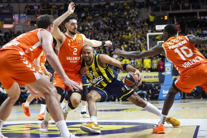 Fenerbahçe Beko, Basketbol Avrupa Ligi'nde Valencia Basket'i 82-79 mağlup etti