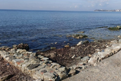 Kuşadası'nda yüzyıllar sonra ortaya çıkan izler!