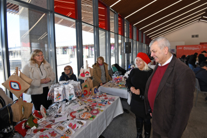 Girişimci kadınların el emeği Osmangazi Meydanı'nda buluştu