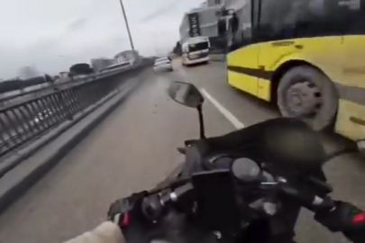 Bursa'da motosiklet sürücüsü ölümden döndü