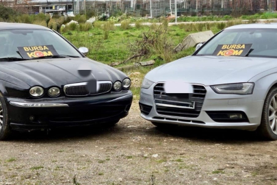 Bursa’da gümrük kaçağı otomobil ticareti yapan şahıslara operasyon