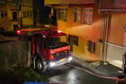 Gecekondu yangını: 1 ölü ,1 yaralı