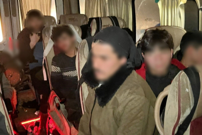 Sakarya'da 32 düzensiz göçmen yakalandı