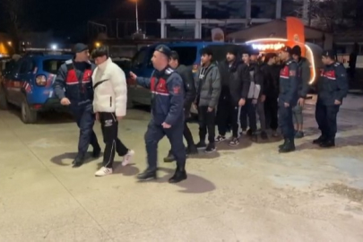 İnegöl’de 9 kaçak göçmen yakalandı