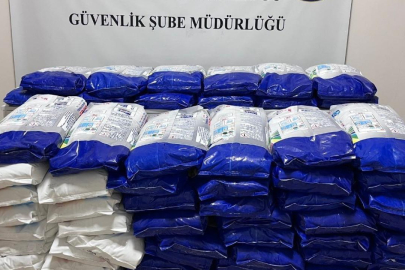 Samsun'da 1,1 ton sahte toz çamaşır deterjanı ele geçirildi