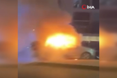 Bursa'da akşam saatlerinde yangın paniği