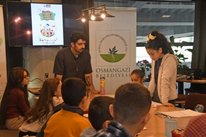 Çocuklar Bursa'da sanat dolu günler yaşıyor