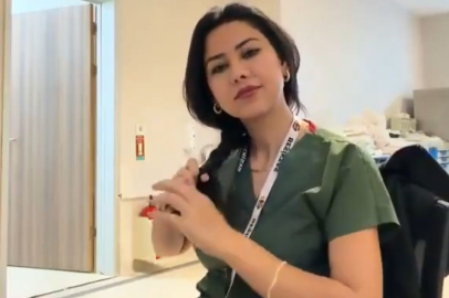 Provokatif akıma katılan hemşire gözaltına alındı