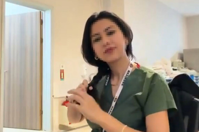 Sosyal medyadaki provokatif akıma katılan hemşire, adli kontrolle serbest bırakıldı