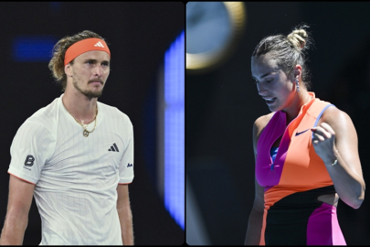 Avustralya Açık'ta Sabalenka ve Zverev yarı finale yükseldi