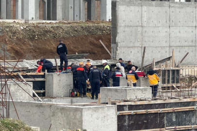 Bursa'da inşaatta göçük: 1 ölü