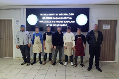 Bursa’da kaçak işçi operasyonu!