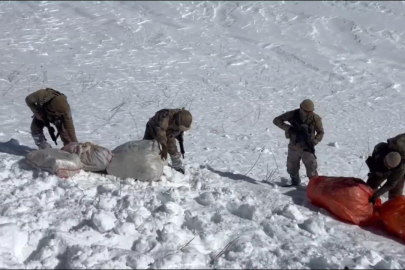 Hakkari kırsalında 348 kilogram uyuşturucu ele geçirildi