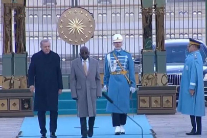 Nijerya Cumhurbaşkanı Bola Ahmed Tinub Ankara'da