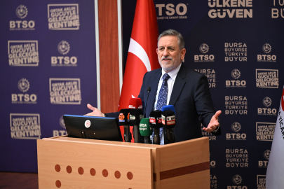 BTSO Yönetim Kurulu Başkanı Burkay, Lojistik Teknopark projesini anlattı