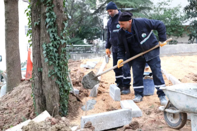 Bursa Osmangazi’de parklar yenileniyor
