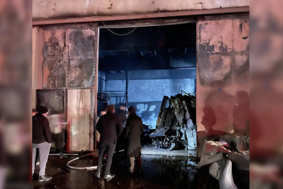 Kayseri OSB’de mobilya fabrikasında yangın