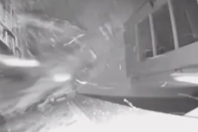 Bursa'da korku dolu anlar: Evin tavanı çöktü