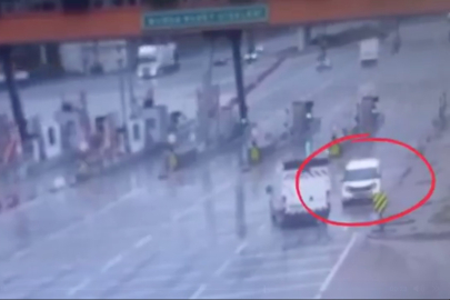 Bursa'da otoyolda pes dedirten görüntü: Ters şeritte kilometrelerce ilerledi