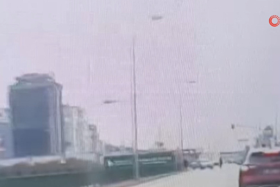 Bursa'da ters yöne giren otomobil paniğe neden oldu