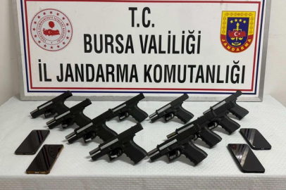 Bursa’da Jandarmadan silah operasyonu