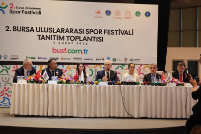 Bursa 2. Uluslararası Spor Festivali'ne hazır