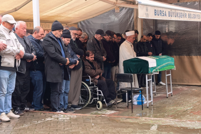 Bursa’da damadı tarafından öldürülen kayınpeder son yolculuğuna uğurlandı