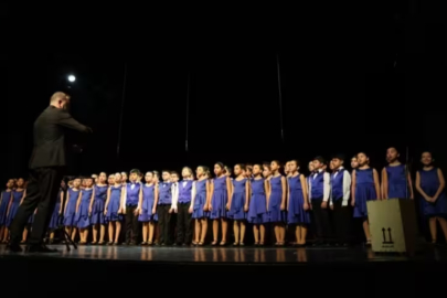 Nilüfer'de üç koro aynı sahnede buluştu